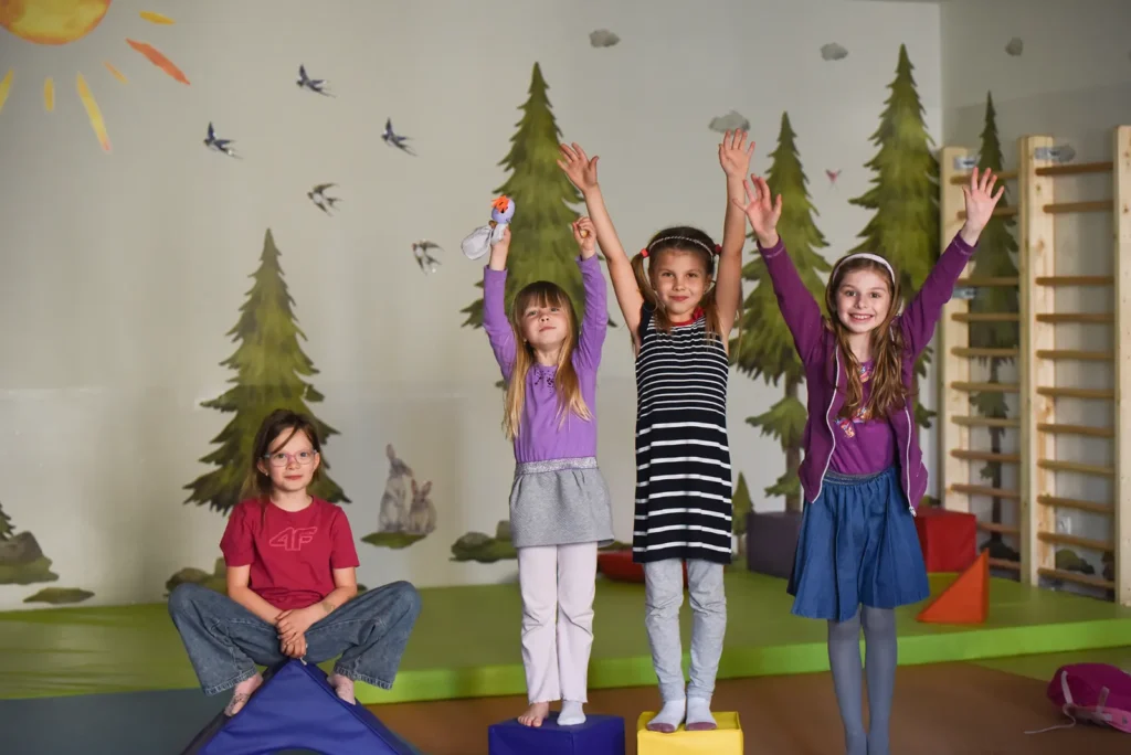 Children having fun at the Christian Centre Bratislava kids’ club